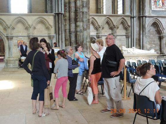 Visit to Lincoln Cathedral